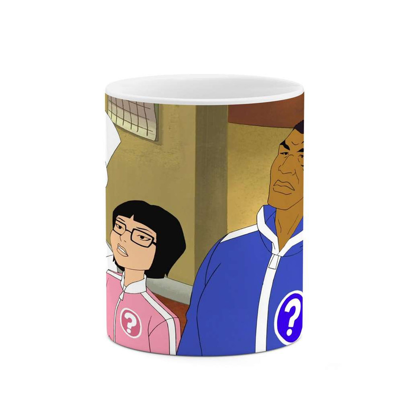 فاکس شاپ ماگ کاکتی مدل کارتون Mike Tyson Mysteries کد mgh22746