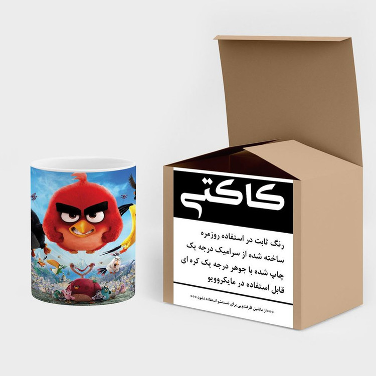 فاکس شاپ ماگ کاکتی مدل بازی پرندگان خشمگین Angry Birds کد mgh27473
