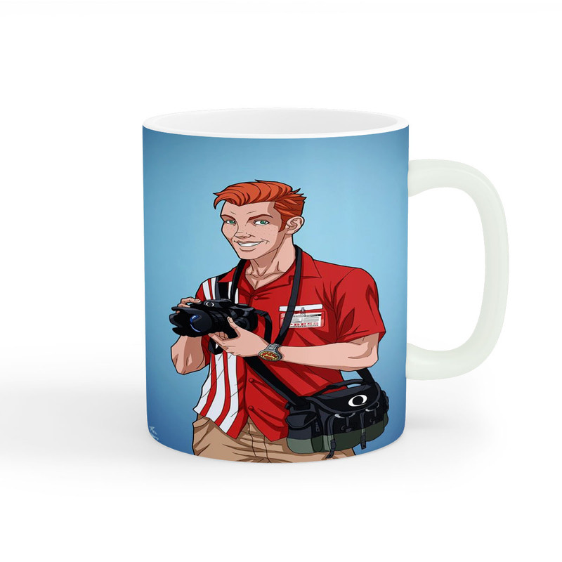 فاکس شاپ ماگ طرح پسر عکاس کد a-274