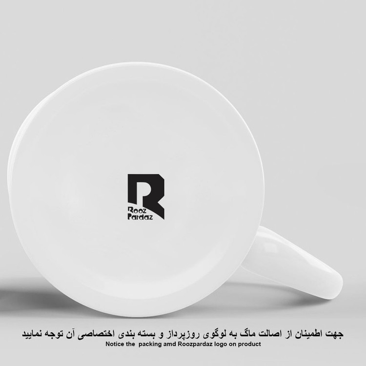 فاکس شاپ ماگ حرارتی روزپرداز طرح گل سرخ کد 400058