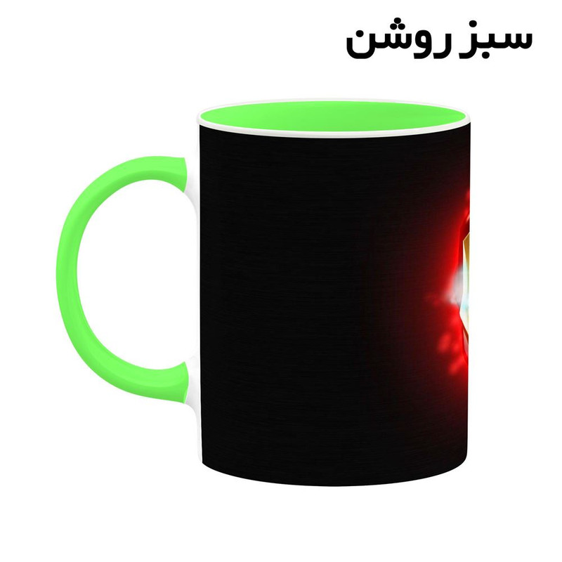 فاکس شاپ ماگ کاکتی مدل مرد آهنی Iron Man کد mgh39107