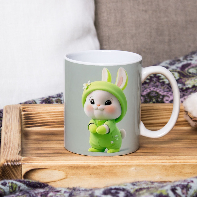 فاکس شاپ ماگ زیگورات مدل خرگوش کوچولو کد 2282