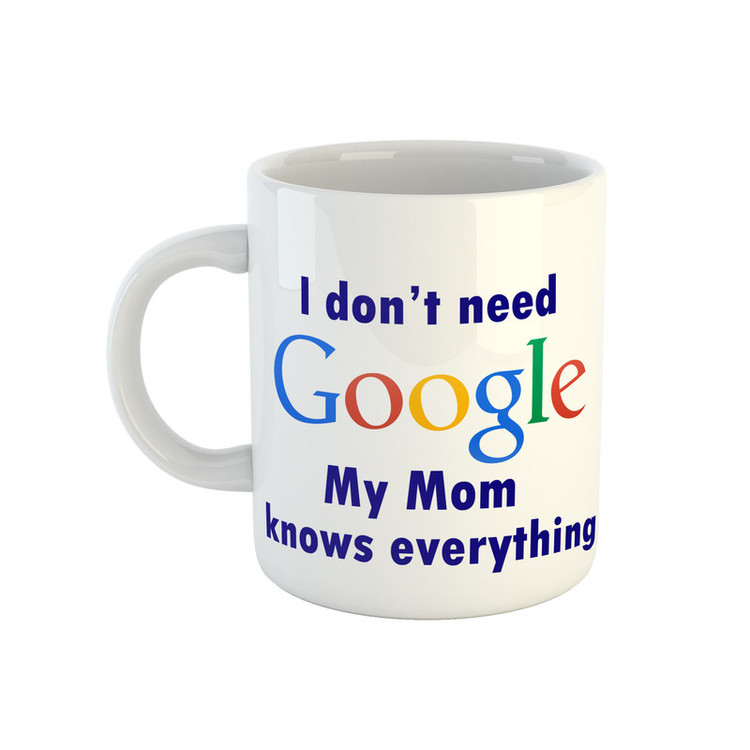 فاکس شاپ ماگ طرح گوگل مدل mom