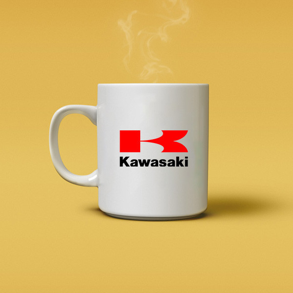 فاکس شاپ ماگ طرح KAWASAKI