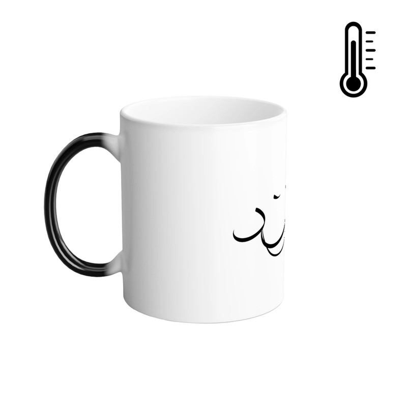 فاکس شاپ ماگ حرارتی مدل بخند کالیگرافی فارسی