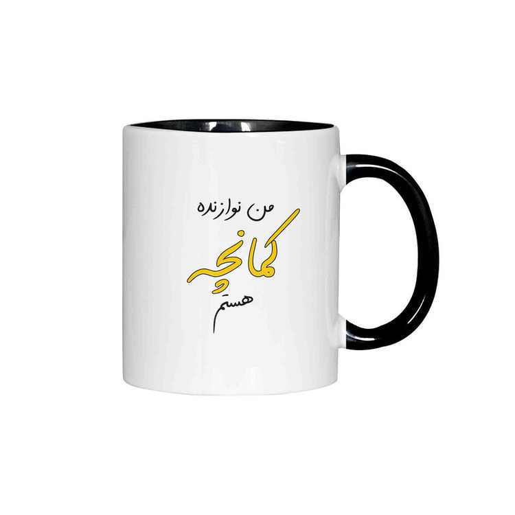 فاکس شاپ ماگ ژالینو طرح نوازنده کمانچه کد 001