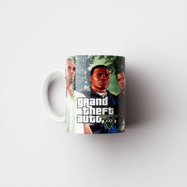 فاکس شاپ ماگ طرح بازی جی تی ای GTA V کد gtav-48