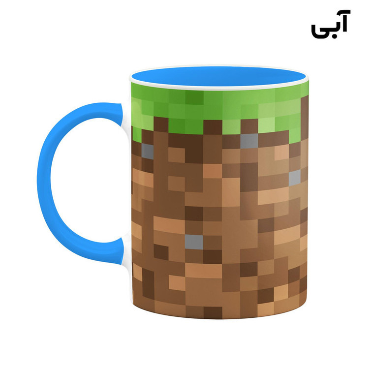 فاکس شاپ ماگ کاکتی طرح ماینکرافت minecraft مدل mgh41167