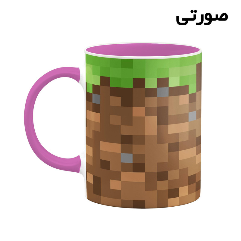 فاکس شاپ ماگ کاکتی طرح ماینکرافت minecraft مدل mgh41167