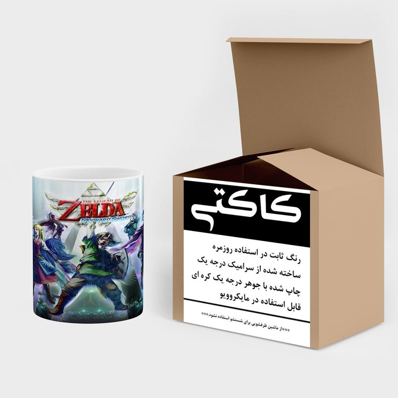 فاکس شاپ ماگ کاکتی مدل بازی زلدا The Legend Of Zelda Majora39s Mask کد mgh30943