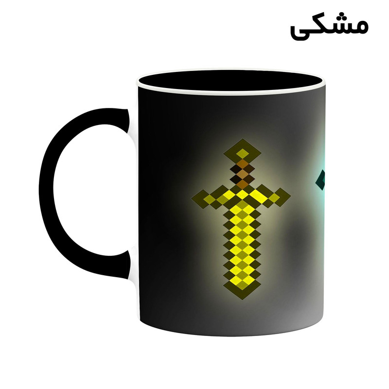 فاکس شاپ ماگ کاکتی طرح ماینکرافت minecraft مدل mgh41586