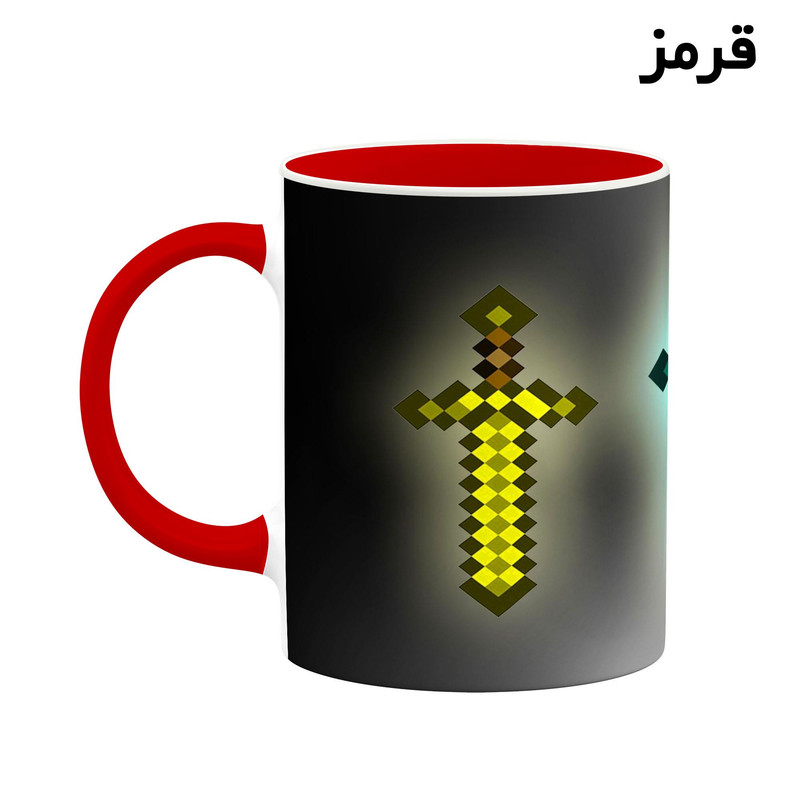 فاکس شاپ ماگ کاکتی طرح ماینکرافت minecraft مدل mgh41586