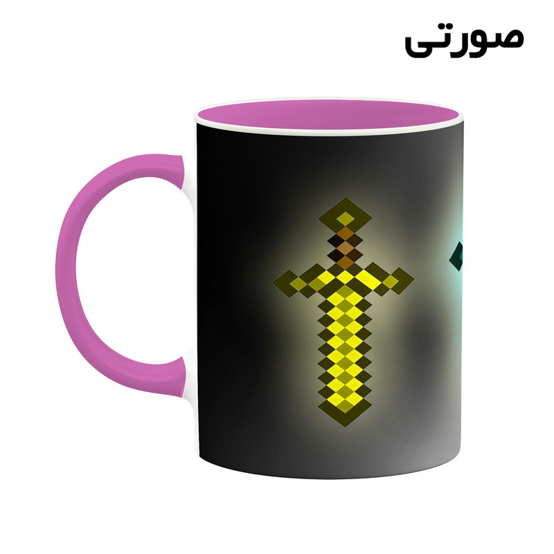 فاکس شاپ ماگ کاکتی طرح ماینکرافت minecraft مدل mgh41586
