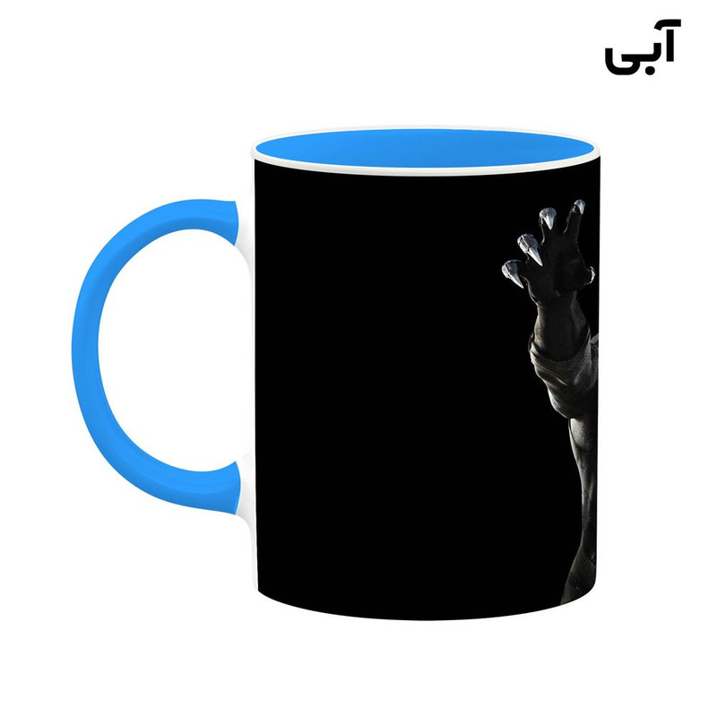 فاکس شاپ ماگ کاکتی مدل بلک پنتر Black Panther Marvel کد mgh38057