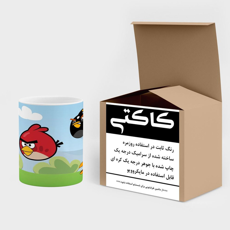 فاکس شاپ ماگ کاکتی مدل بازی پرندگان خشمگین Angry Birds کد mgh27467