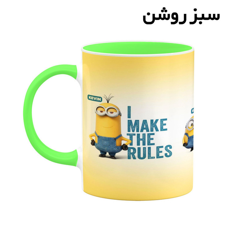 فاکس شاپ ماگ کاکتی طرح minion مینیون مدل mgh42855