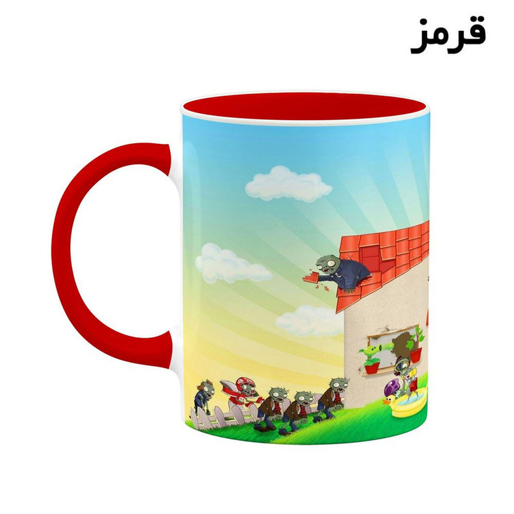 فاکس شاپ ماگ کاکتی مدل بازی Plants Vs Zombies کد mgh29877