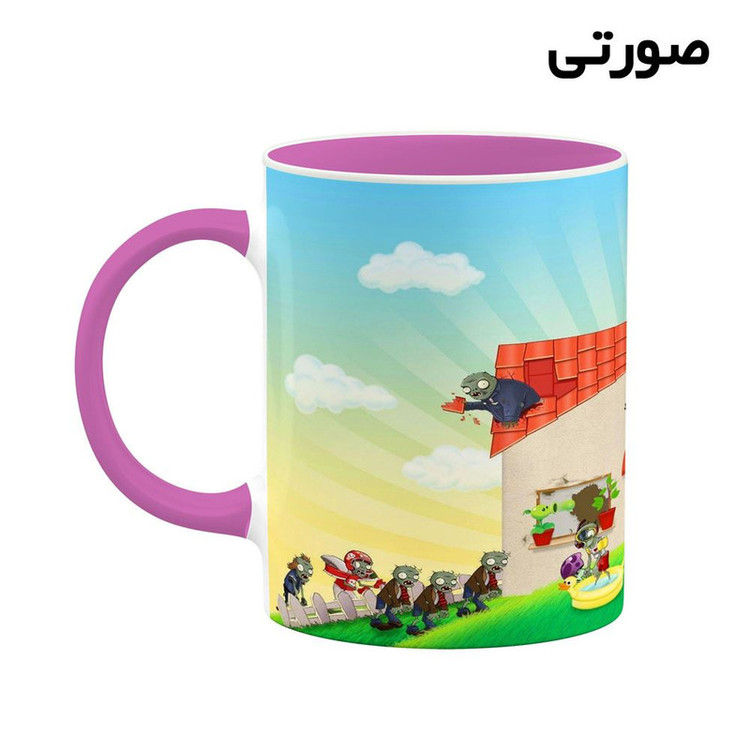 فاکس شاپ ماگ کاکتی مدل بازی Plants Vs Zombies کد mgh29877