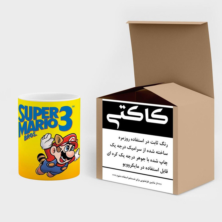 فاکس شاپ ماگ کاکتی مدل بازی سوپر ماریو Super Mario کد mgh30529