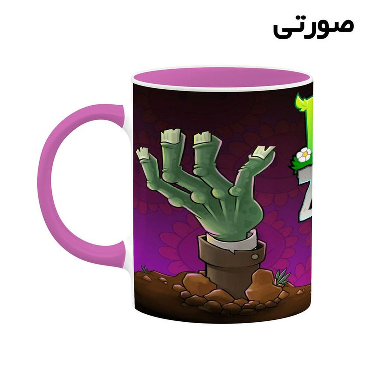 فاکس شاپ ماگ کاکتی مدل بازی Plants Vs Zombies کد mgh29876