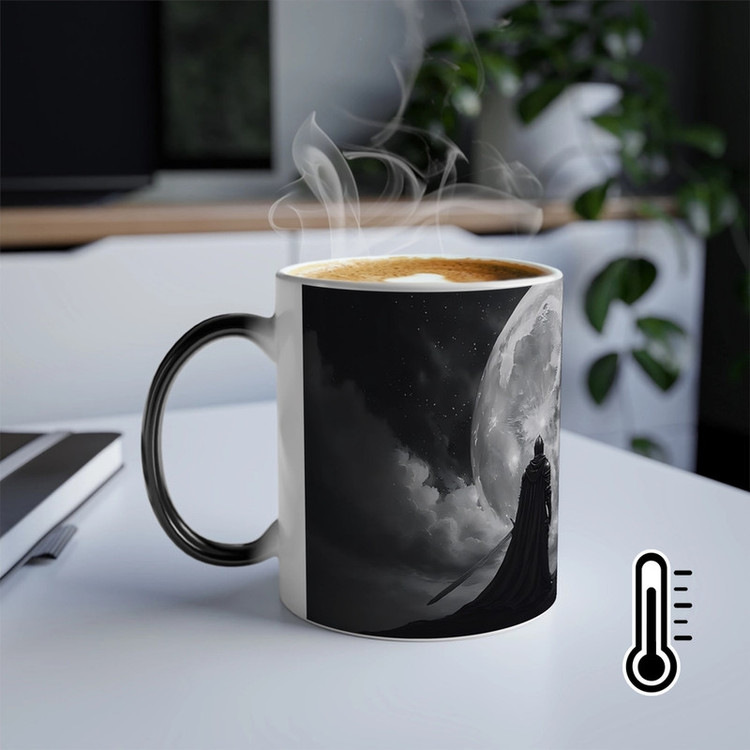 فاکس شاپ ماگ حرارتی مدل شوالیه و ماه