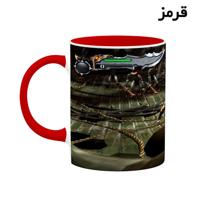 فاکس شاپ ماگ کاکتی طرح گاد آف وار God Of War مدل mgh40835