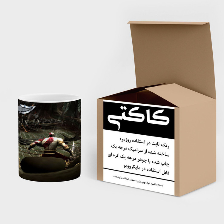 فاکس شاپ ماگ کاکتی طرح گاد آف وار God Of War مدل mgh40835