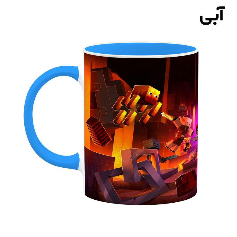فاکس شاپ ماگ کاکتی طرح ماینکرافت minecraft مدل mgh41466