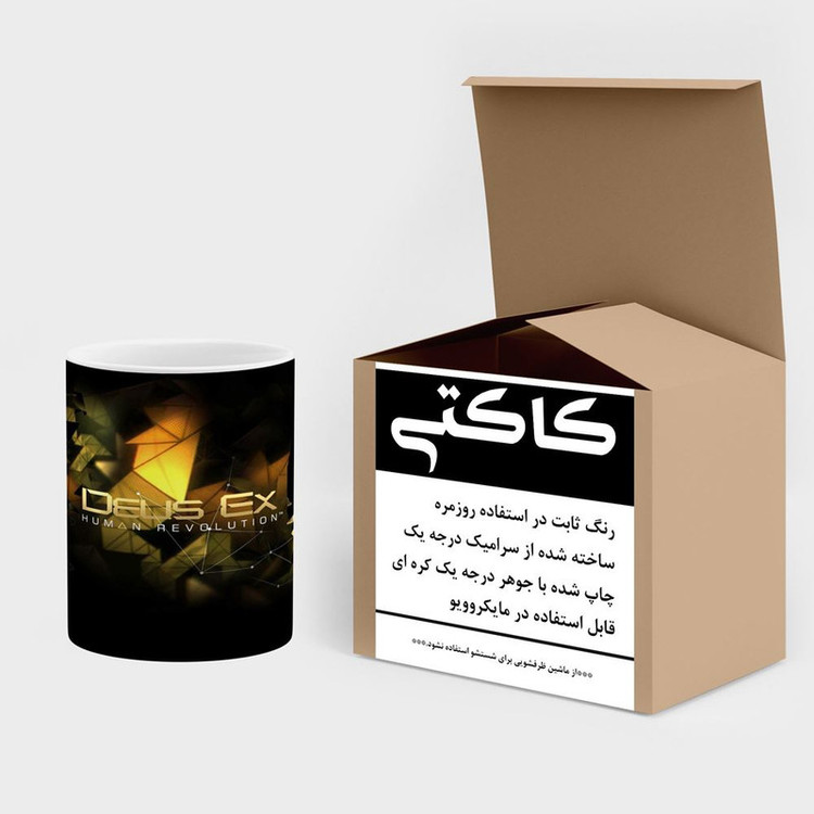 فاکس شاپ ماگ کاکتی مدل بازی Deus Ex کد mgh28148