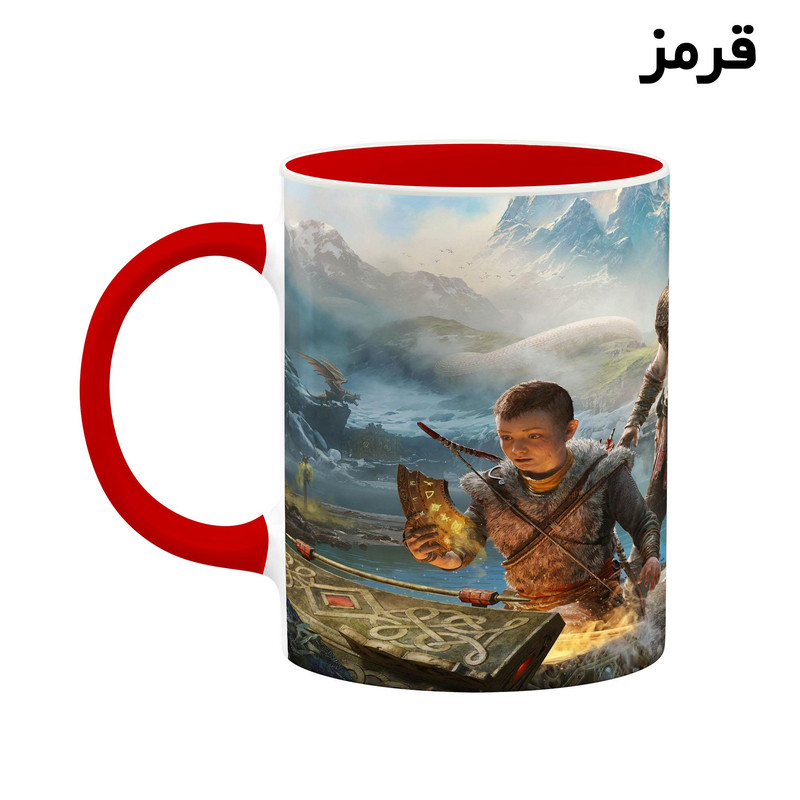 فاکس شاپ ماگ کاکتی طرح گاد آف وار God Of War مدل mgh40784