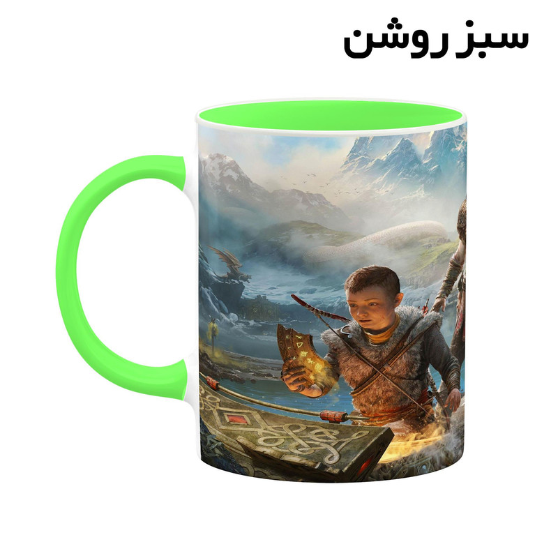 فاکس شاپ ماگ کاکتی طرح گاد آف وار God Of War مدل mgh40784