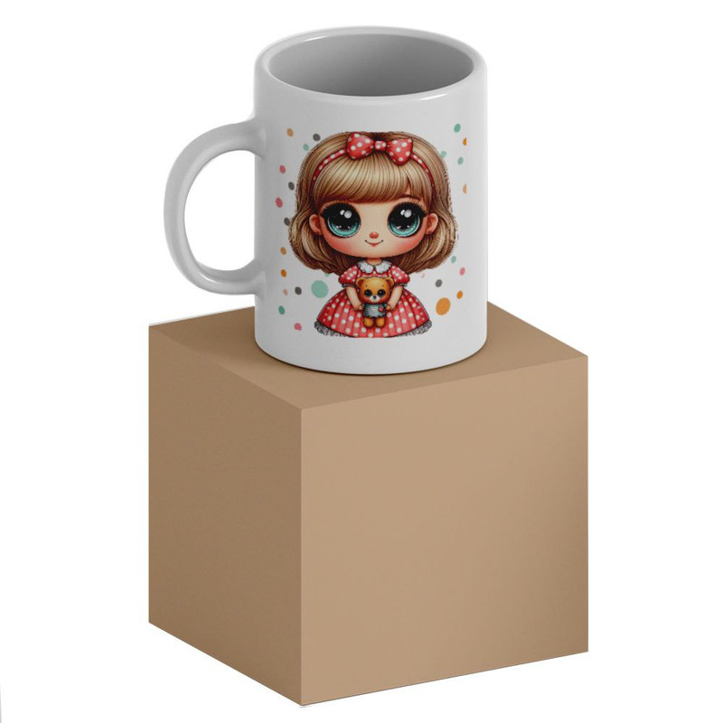 فاکس شاپ ماگ عروسکی مدل 0010
