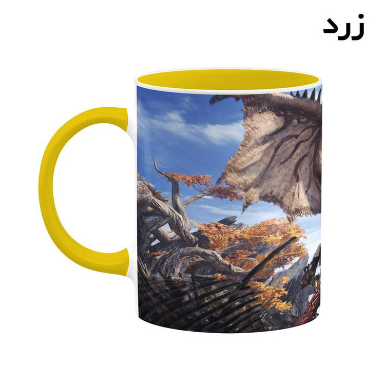 فاکس شاپ ماگ کاکتی مدل بازی Monster Hunter World کد mgh29650
