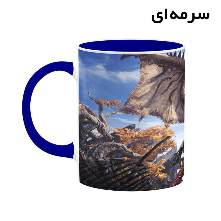 فاکس شاپ ماگ کاکتی مدل بازی Monster Hunter World کد mgh29650