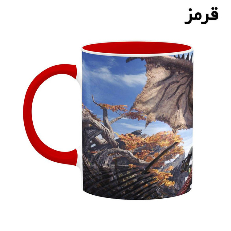 فاکس شاپ ماگ کاکتی مدل بازی Monster Hunter World کد mgh29650