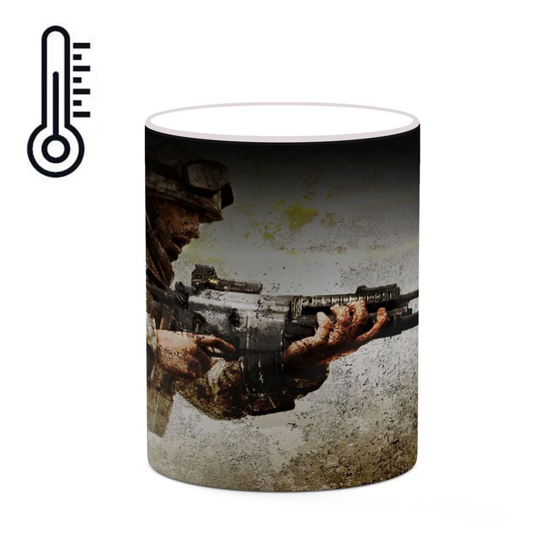 فاکس شاپ ماگ حرارتی کاکتی مدل بازی Call Of Duty 4 Modern Warfare کد mgh27813