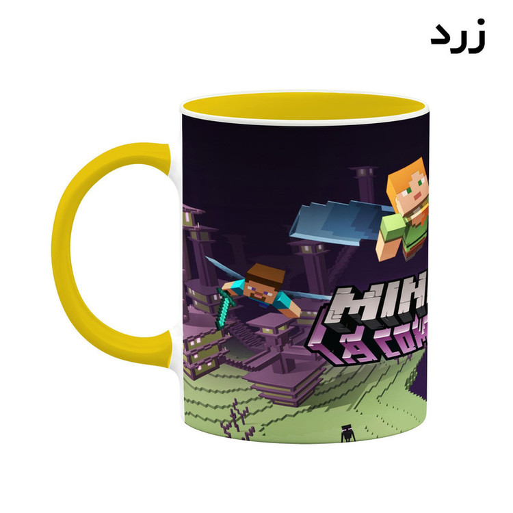 فاکس شاپ ماگ کاکتی طرح ماینکرافت minecraft مدل mgh41151