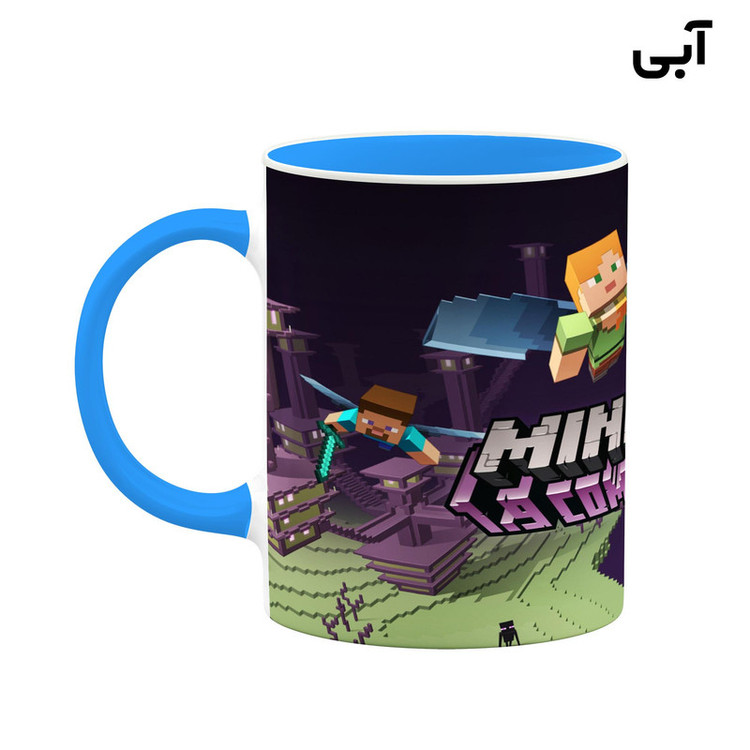 فاکس شاپ ماگ کاکتی طرح ماینکرافت minecraft مدل mgh41151