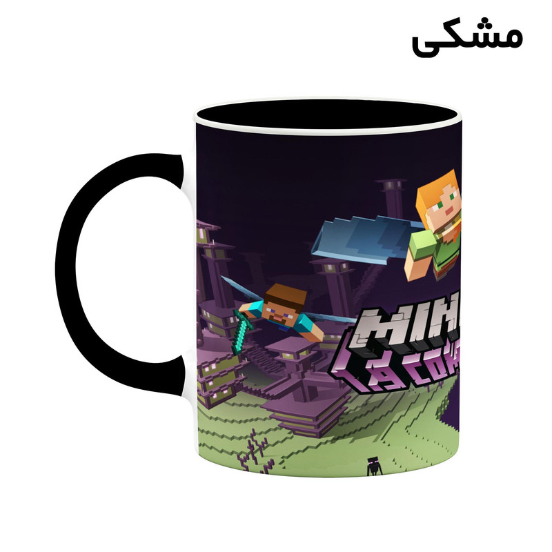 فاکس شاپ ماگ کاکتی طرح ماینکرافت minecraft مدل mgh41151