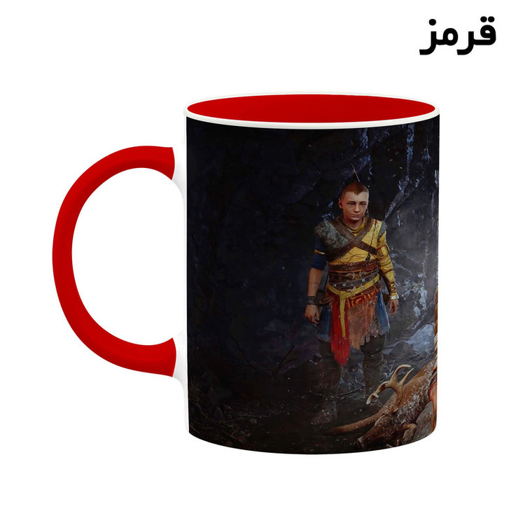فاکس شاپ ماگ کاکتی طرح گاد آف وار God Of War مدل mgh40533