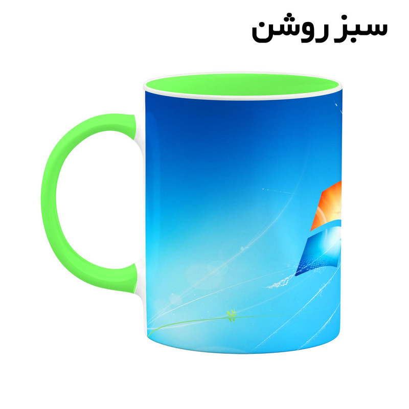 فاکس شاپ ماگ کاکتی طرح ماینکرافت minecraft مدل mgh41546