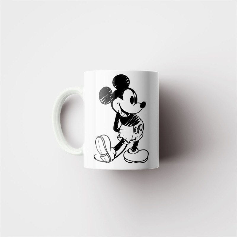 فاکس شاپ ماگ پاد آفرین طرح کارتون میکی موس Mickey Mouse کد 3521