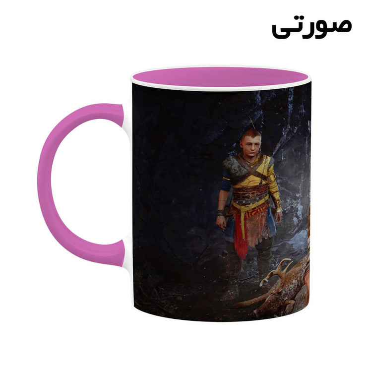 فاکس شاپ ماگ کاکتی طرح گاد آف وار God Of War مدل mgh40533