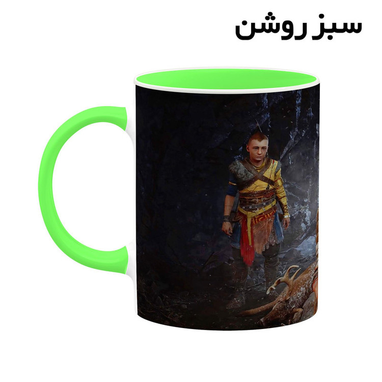 فاکس شاپ ماگ کاکتی طرح گاد آف وار God Of War مدل mgh40533
