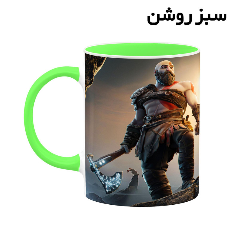 فاکس شاپ ماگ کاکتی طرح گاد آف وار God Of War مدل mgh40422
