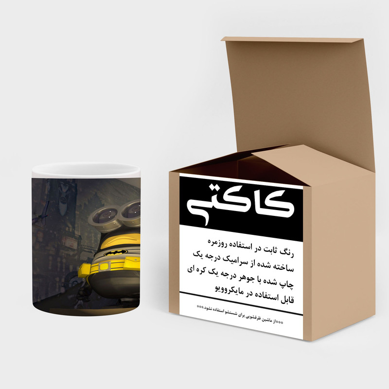 فاکس شاپ ماگ کاکتی طرح minion مینیون مدل mgh42695