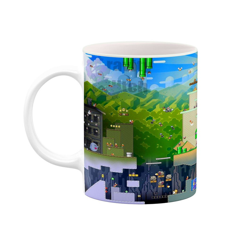 فاکس شاپ ماگ کاکتی مدل بازی سوپر ماریو Super Mario World 2 Yoshi39s Island کد mgh30647