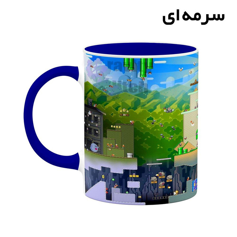 فاکس شاپ ماگ کاکتی مدل بازی سوپر ماریو Super Mario World 2 Yoshi39s Island کد mgh30647