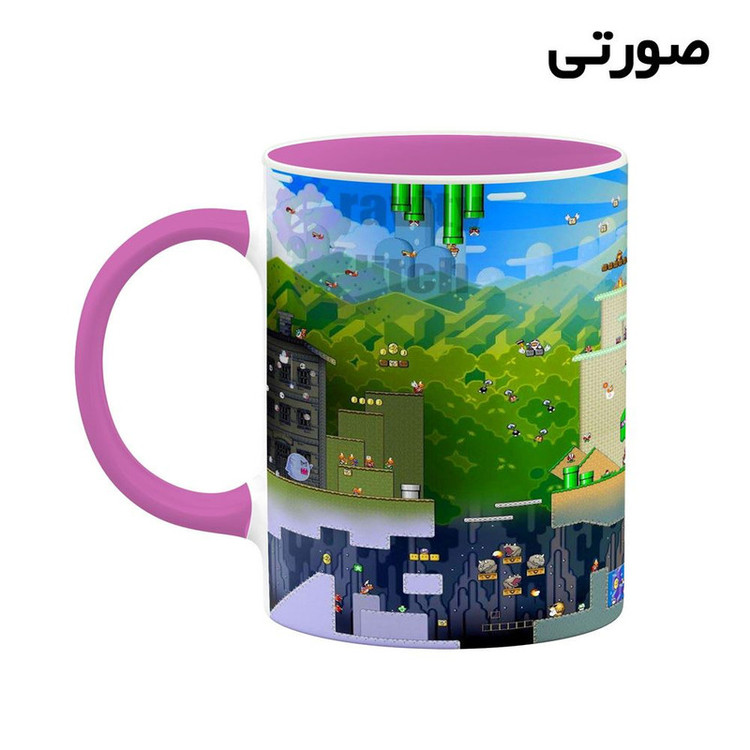 فاکس شاپ ماگ کاکتی مدل بازی سوپر ماریو Super Mario World 2 Yoshi39s Island کد mgh30647
