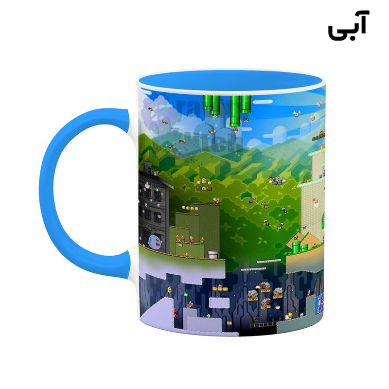فاکس شاپ ماگ کاکتی مدل بازی سوپر ماریو Super Mario World 2 Yoshi39s Island کد mgh30647